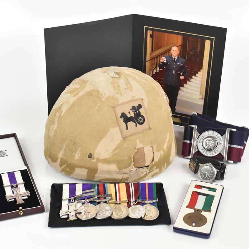 The Battle of Al-Waki, Iraq: An Exceptional Military Cross Medal Group and Archive